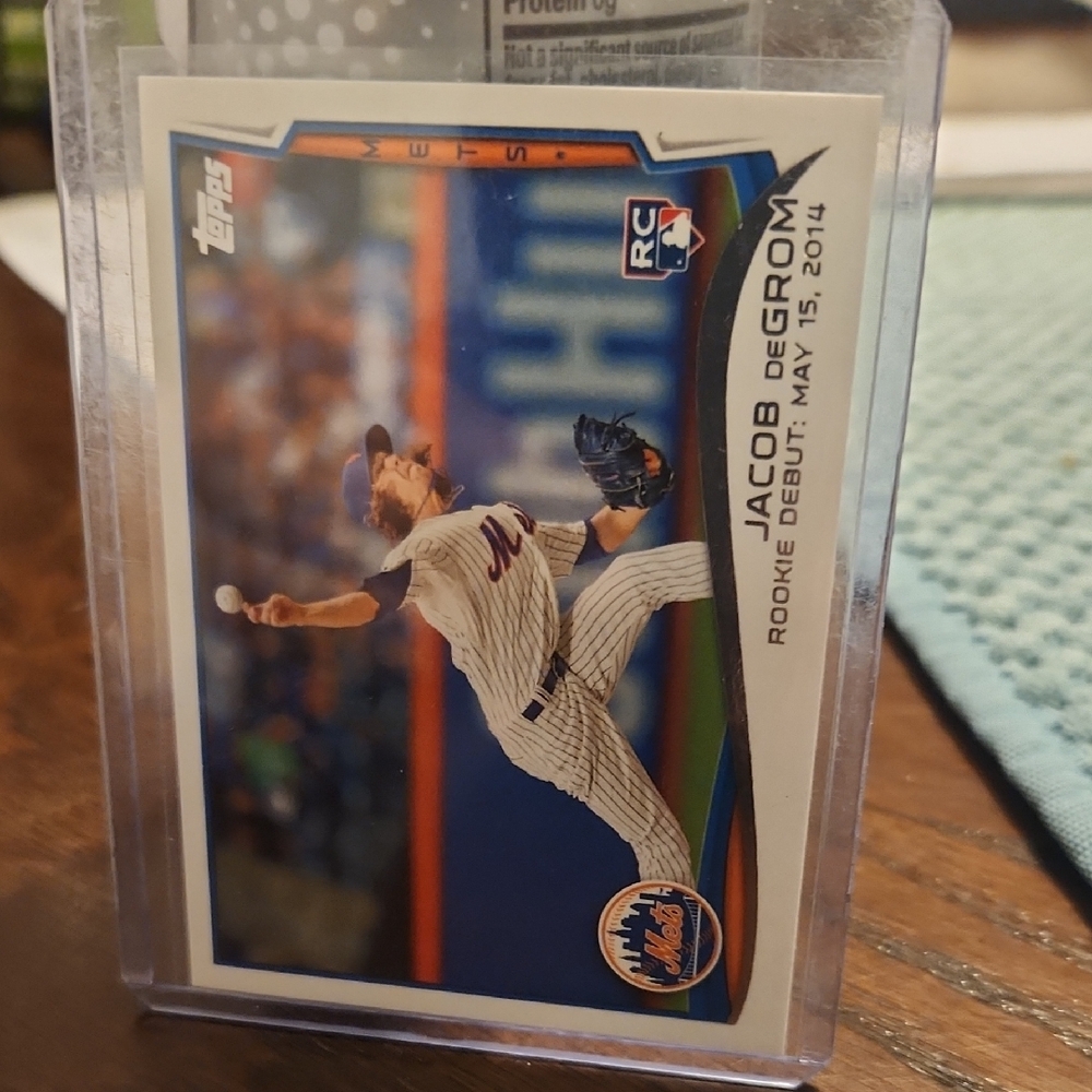 2014 Jacob Degrom Topps Rookie Card